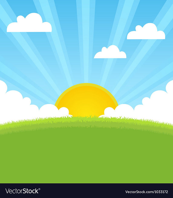 summer-landscape-with-sun-and-blue-sky-v