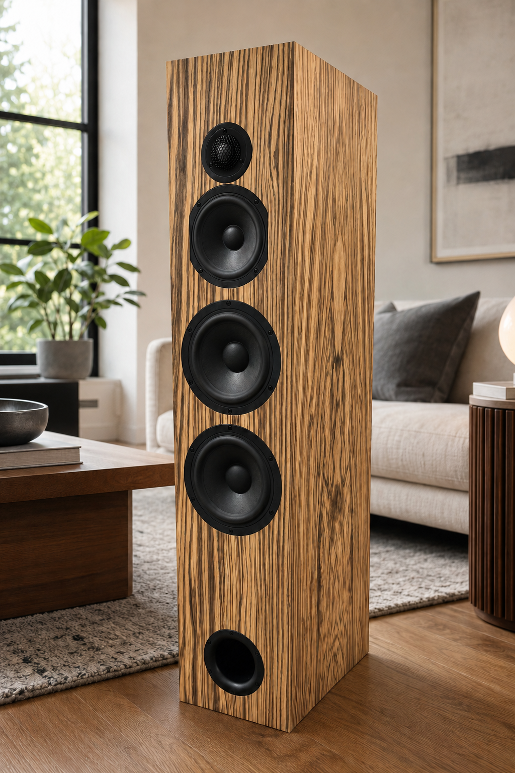 CSS Veritas Three tower speaker kit finished speaker