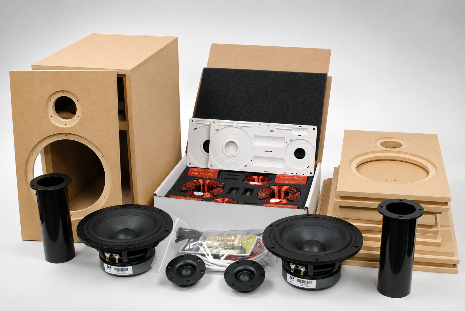 CSS Criton 1TD-X speaker kit parts