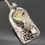 Thumbnail: Sterling Silver Moon Gazing Hare Pendant with Labradorite