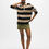 Thumbnail: White + Warren Cashmere Rugby Stripe Polo