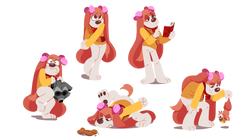 Hound Poses