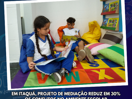 Em Itaquá, projeto de mediação reduz em 30% os conflitos no ambiente escolar