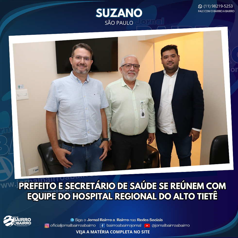 Crédito das fotos: Mauricio Sordilli/Secop Suzano