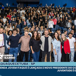 Agenda Jovem Itaquá é lançada e novo presidente do Conselho da Juventude é empossado