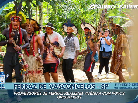 Professores de Ferraz realizam vivência com povos originários