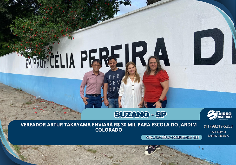 presidente da Câmara de Suzano, Artur Takayama (PL)