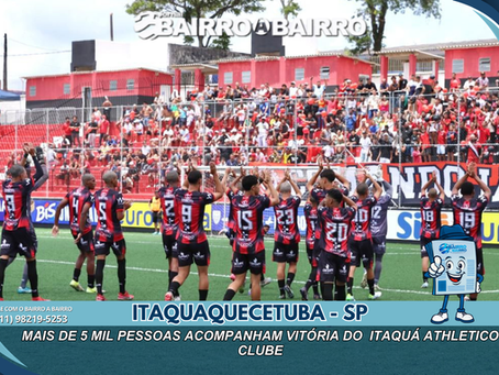 Mais de 5 mil pessoas acompanham vitória do Itaquá Athletico Clube na estreia da Copinha