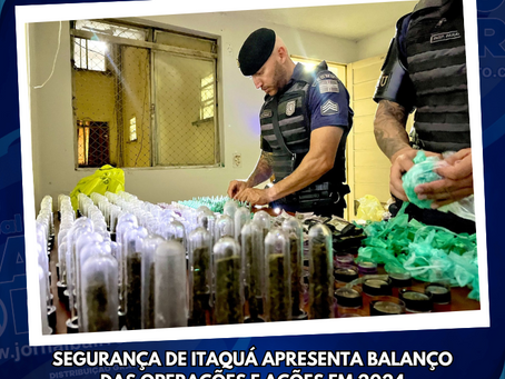 Segurança de Itaquá apresenta balanço das operações e ações em 2024
