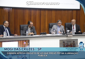 Câmara aprova Projeto de Lei que prevê PPP na iluminação pública