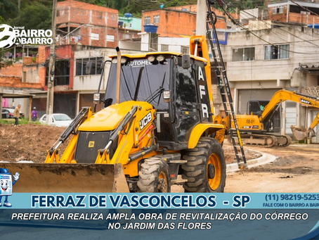 PREFEITURA DE FERRAZ TRANSFORMA CÓRREGO DO JARDIM DAS FLORES COM OBRA COMPLETA DE INFRAESTRUTURA E NOVA ÁREA DE CONVIVÊNCIA