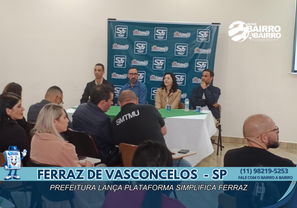 Prefeitura lança Plataforma Simplifica Ferraz para modernizar atendimento digital à população