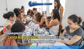 Casa da Mulher de Itaquá abre inscrições para curso de alongamento de unhas