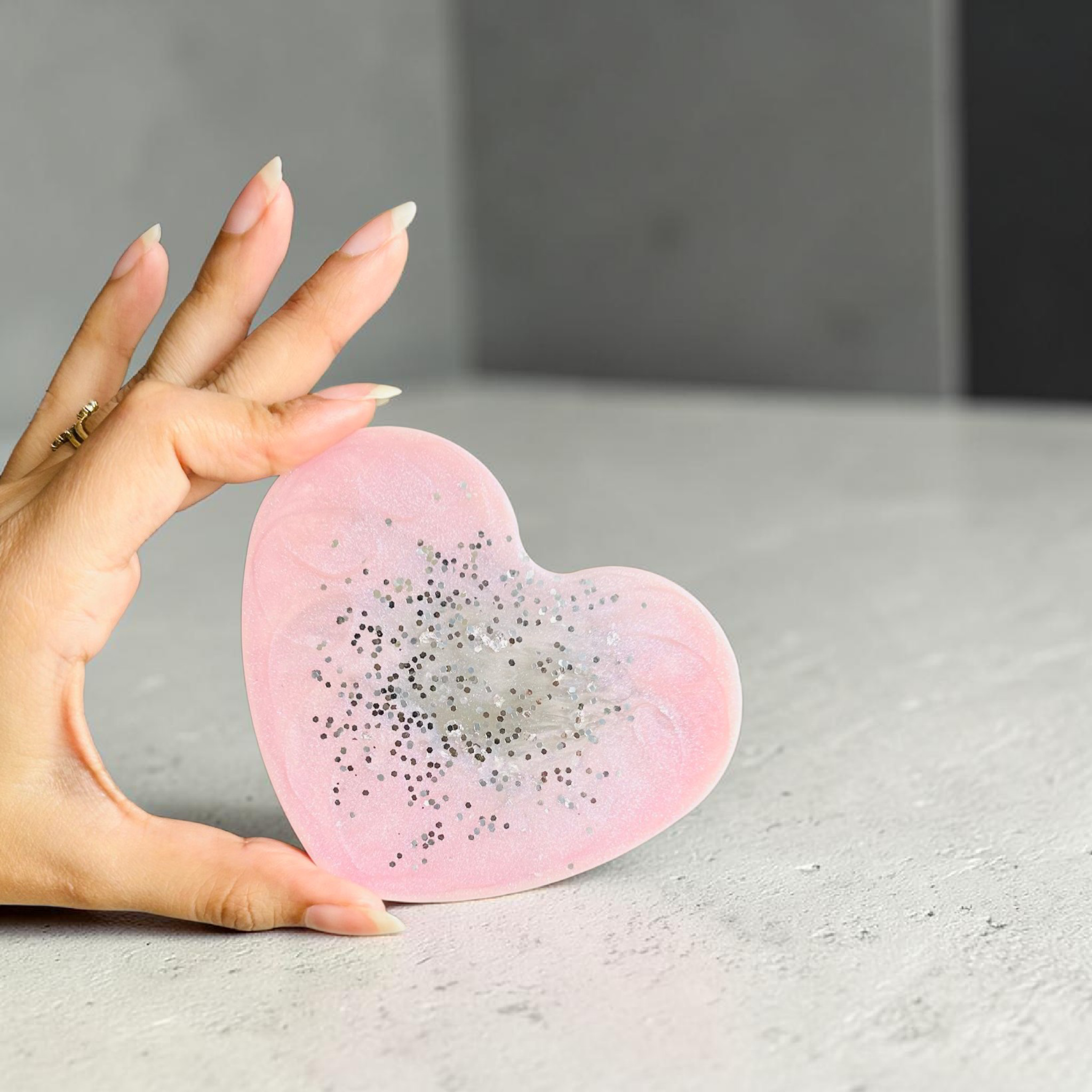 Handmade resin coaster ☕