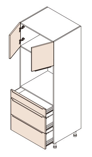 Oven Cabinet Front