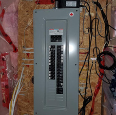 New Electrical Panel Install