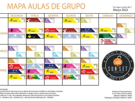 MAPA DE AULAS DE GRUPO