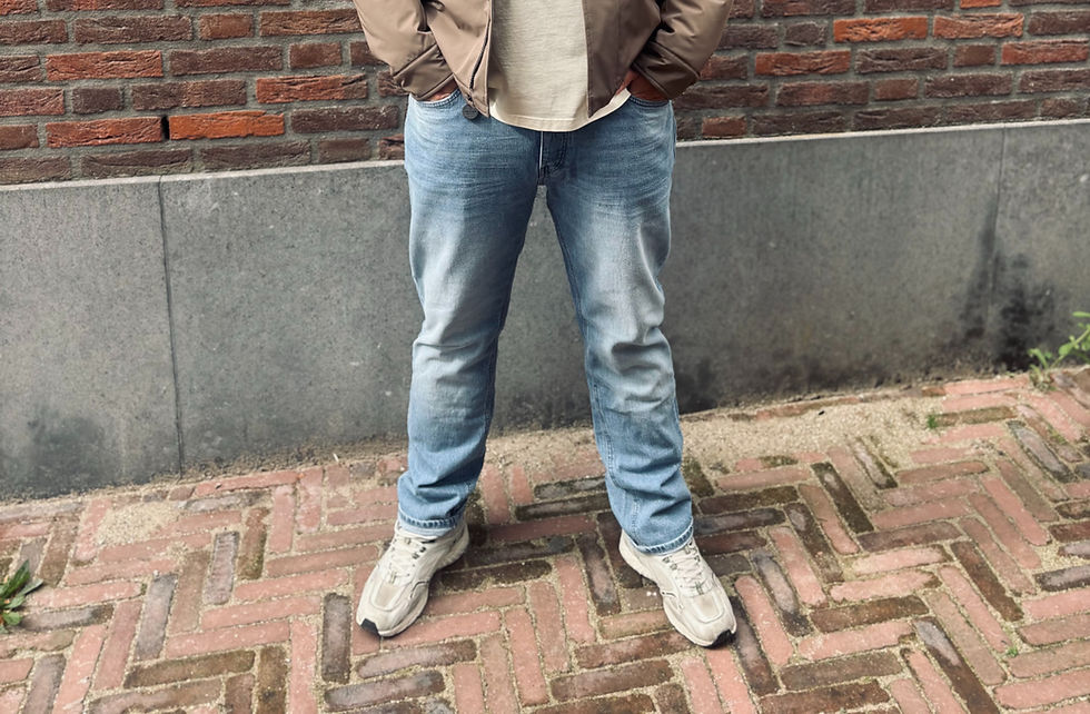 Straight jeans voor de heren