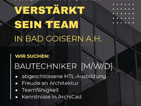KEFER | WAGNER ARCHITEKTUR ZT VERSTÄRKT SEIN TEAM