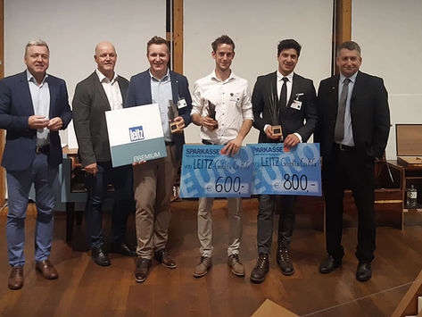 Platz 1, 2 und 3 beim Lignorama Award