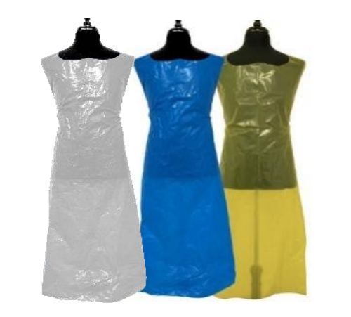 Tabliers CleanShield Premium PE XL. 1,5 mil. 38 x 60 pouces