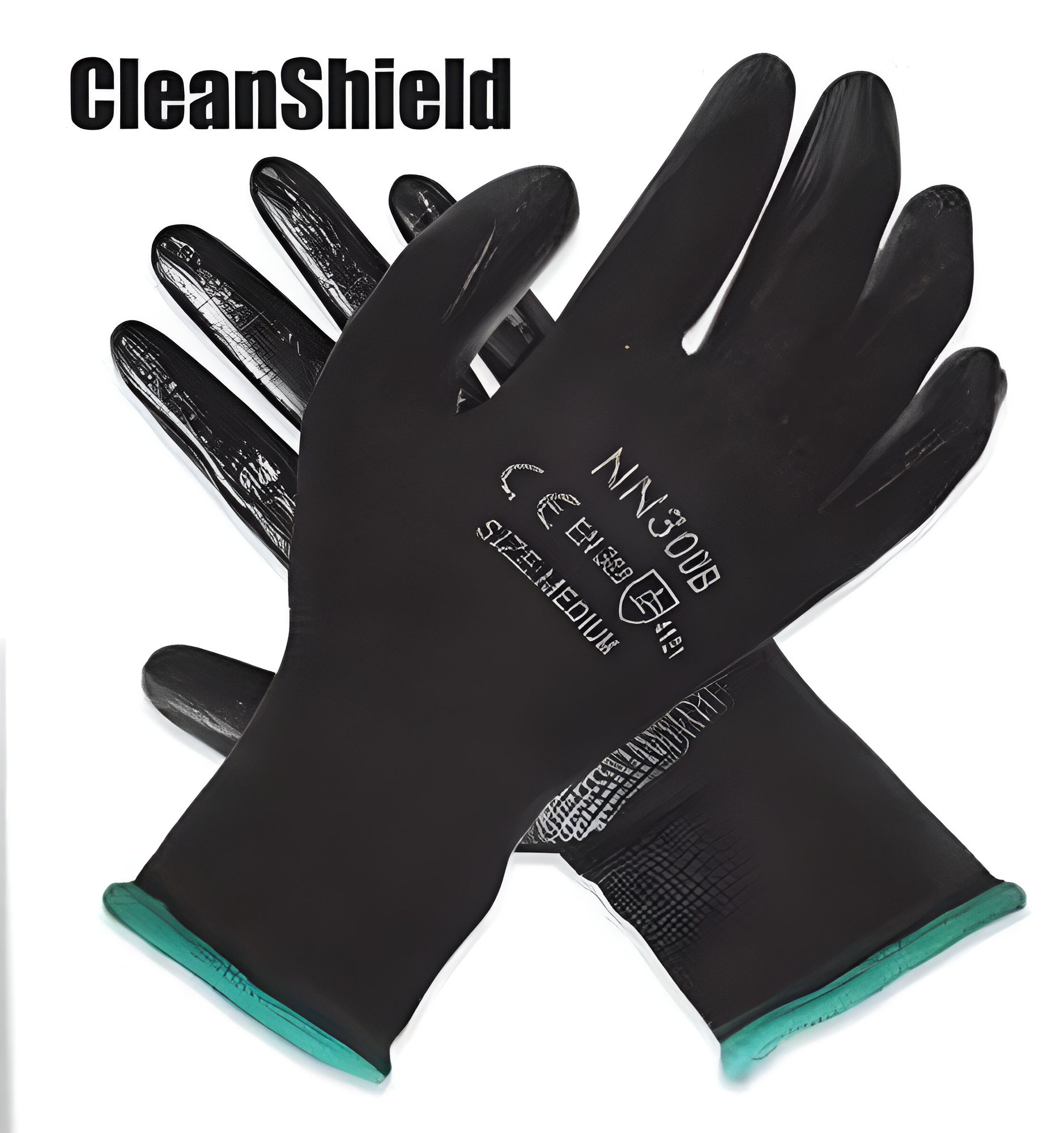 Nitrile 1/2 Coated Nylon Gloves