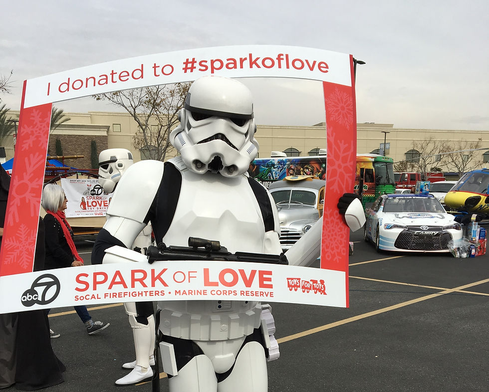 Spark of Love Stuff A Bus