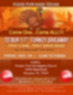 Free Turkey Giveaway 2025