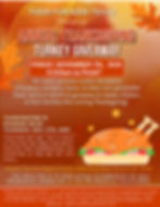 TURKEY GIVEAWAY FLYER - SPONSORS
