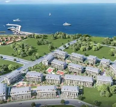 شقق جانب البحر