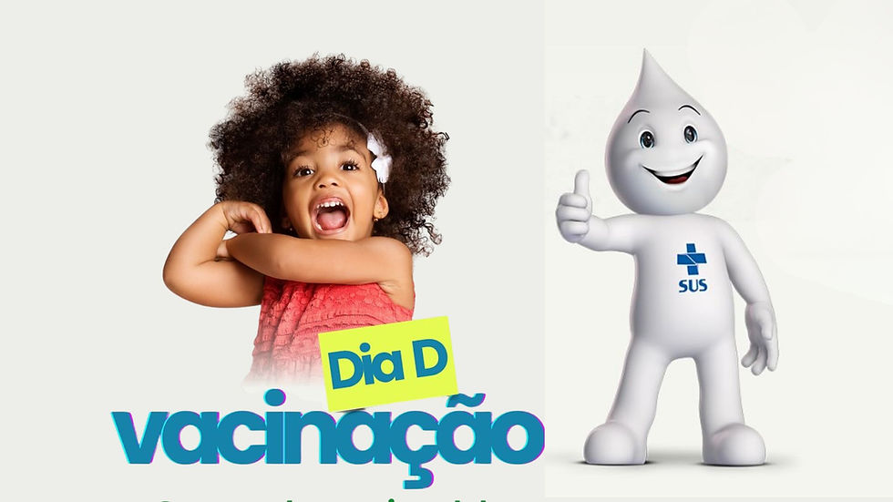Sábado (18) terá “Dia D” da campanha de multivacinação para crianças e adolescentes