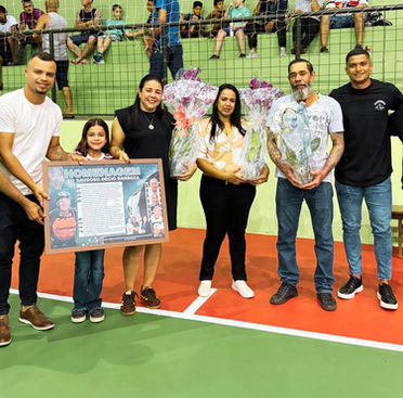Campeonato de futsal inicia com homenagens a Décio Barbosa, símbolo do esporte motuquense