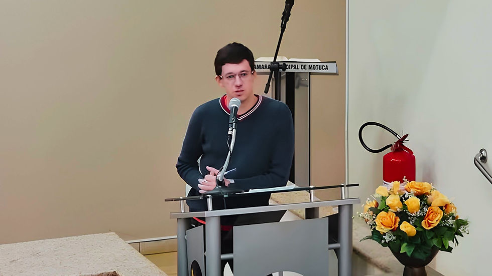 Gabriel diz que aguarda apuração dos fatos junto com os demais vereadores