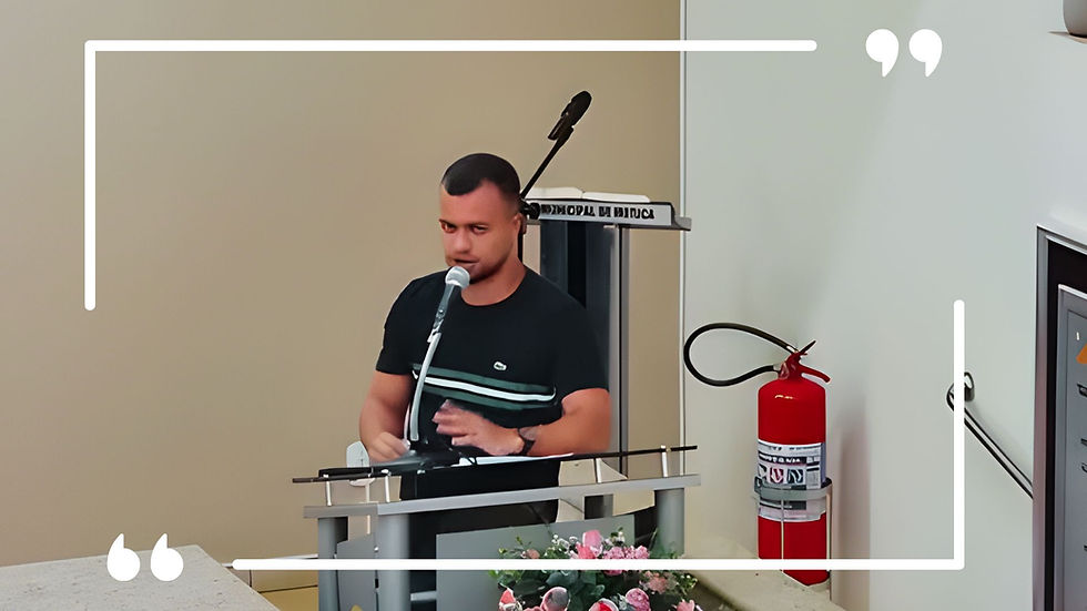 Wallace pede melhorias em vicinal e  maior atenção ao esporte e à cultura