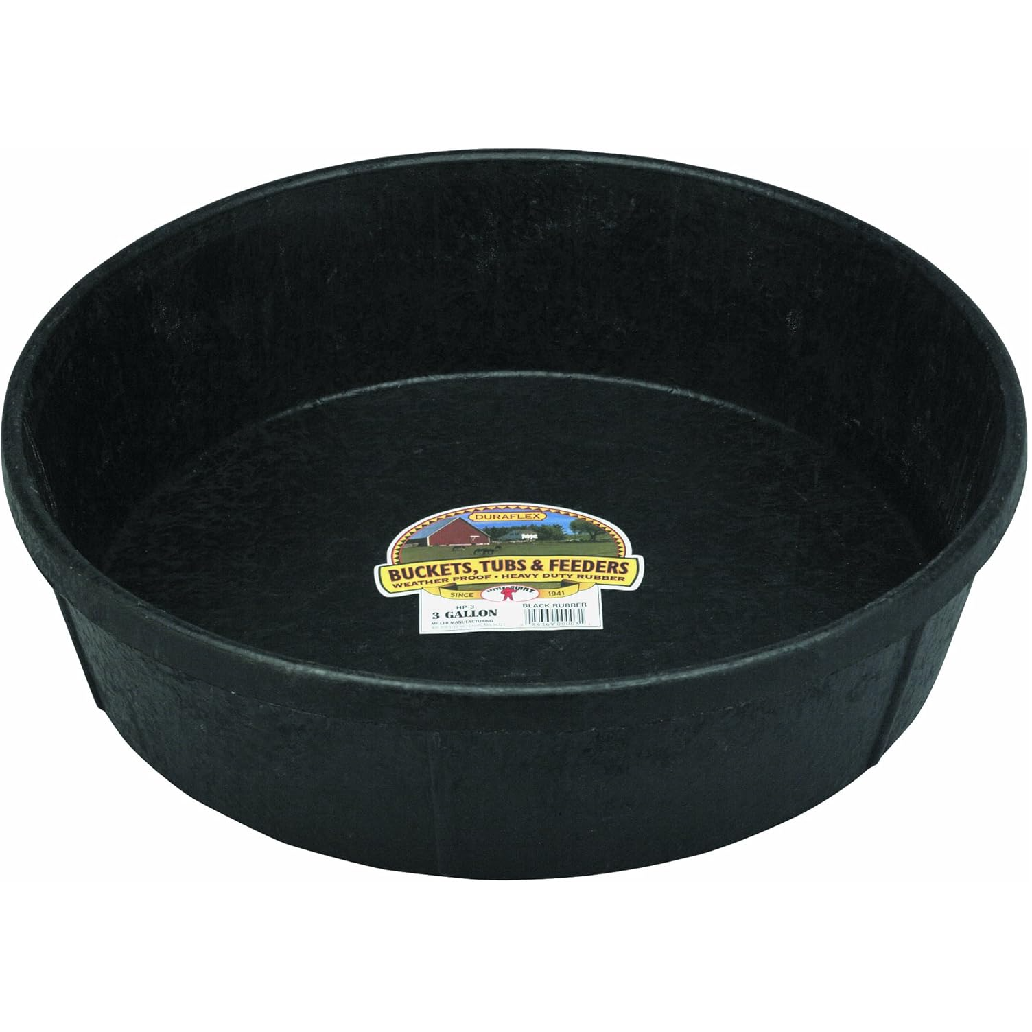 Little Giant 6.5 Gal Pan - Rubber - Heavy Duty