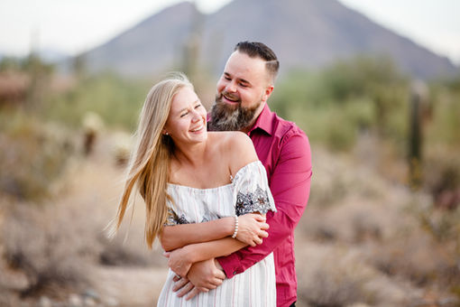 Desert Engagement Session in Scottsdale, Arizona