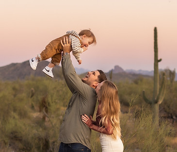 scottsdale photographers desert photos at sunset - Jennifer Bowen Photography