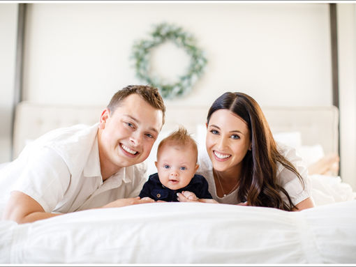 Love & Light: Beautiful Home Portrait Session with this Adorable Family