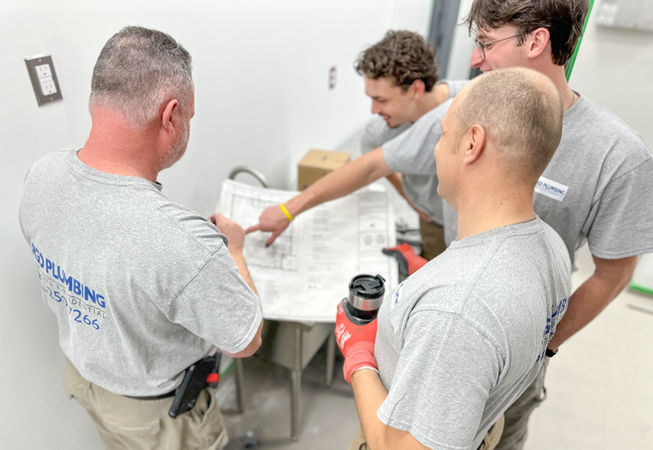 Picture of Argo Plumbing Team Meeting