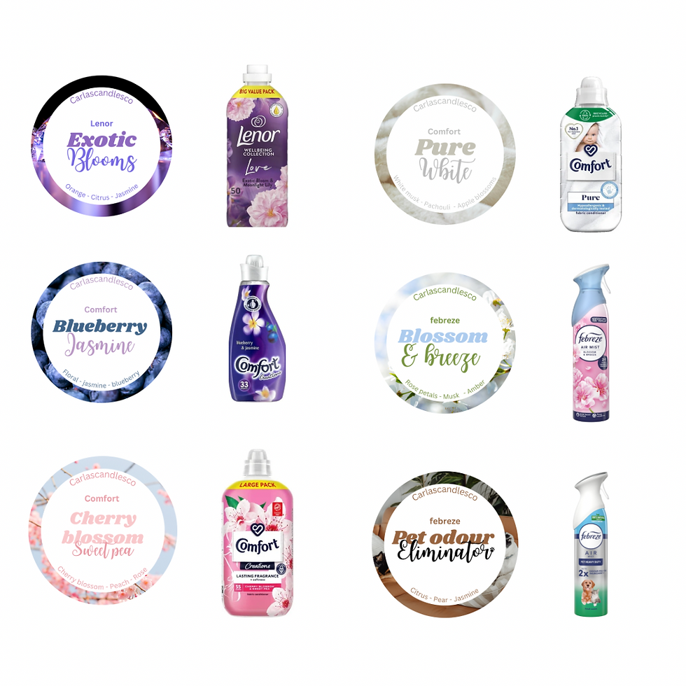Thumbnail: Cleaning inspired wax melt deli pots! 40 scents!