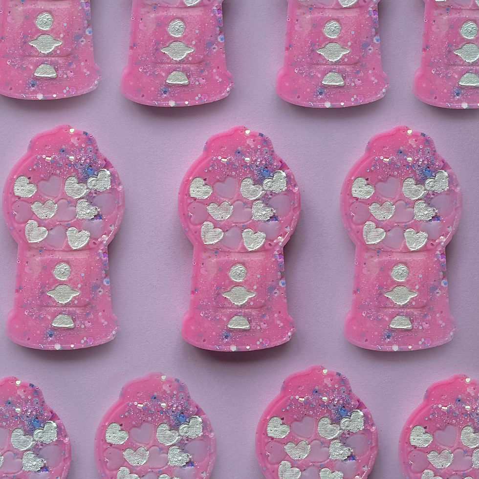 Gum ball machine melt “ magic cookie bar”