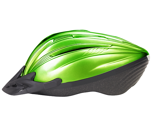 Green Bike Helmet