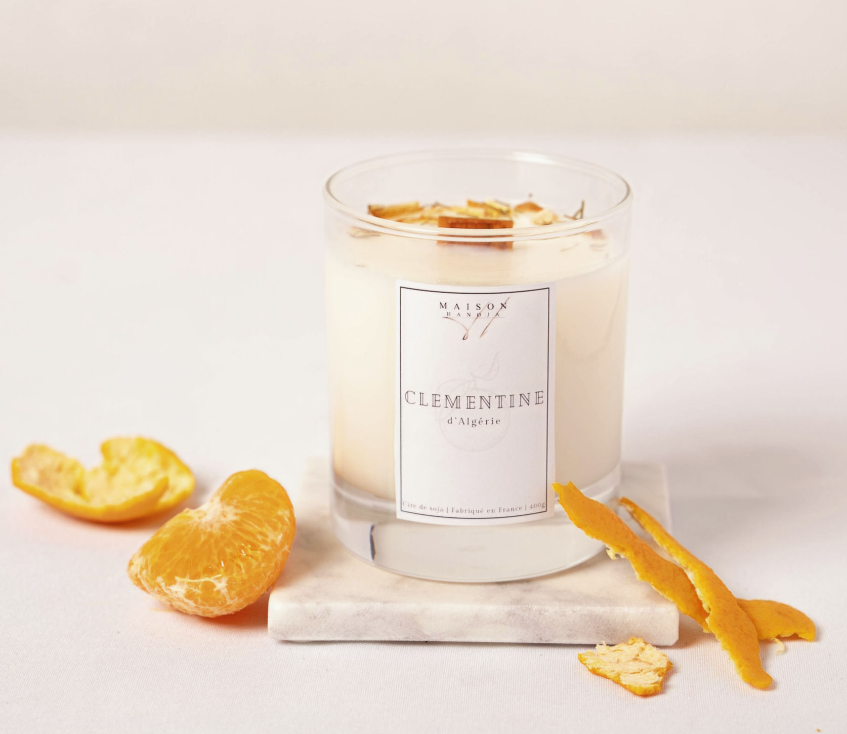 Bougie parfumée Clémentine d’Algérie