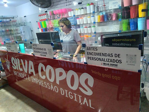 Copo personalizado RJ | Silva copos e brindes (Papelaria do Silva) | Brasil