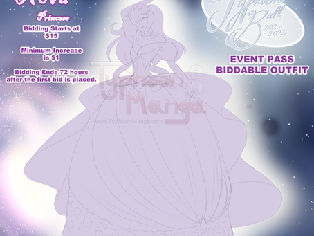 The Nova Princess - Event Pass Exclusive Biddable Outfit