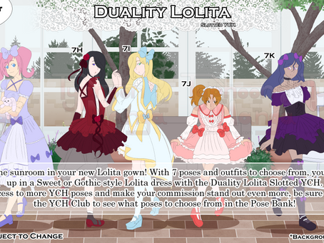 Duality Lolita Slotted YCH - 5 Pose Slots Left