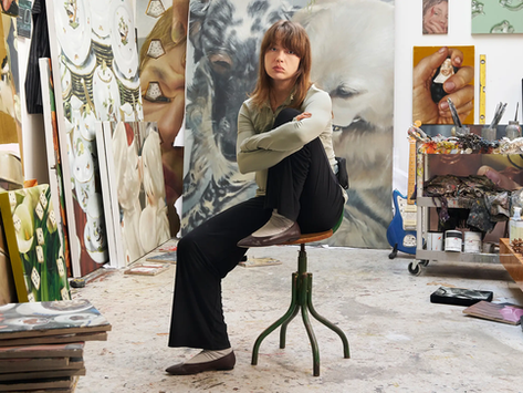 Issy Wood, the painter of hidden desires... and one of our personal favourites