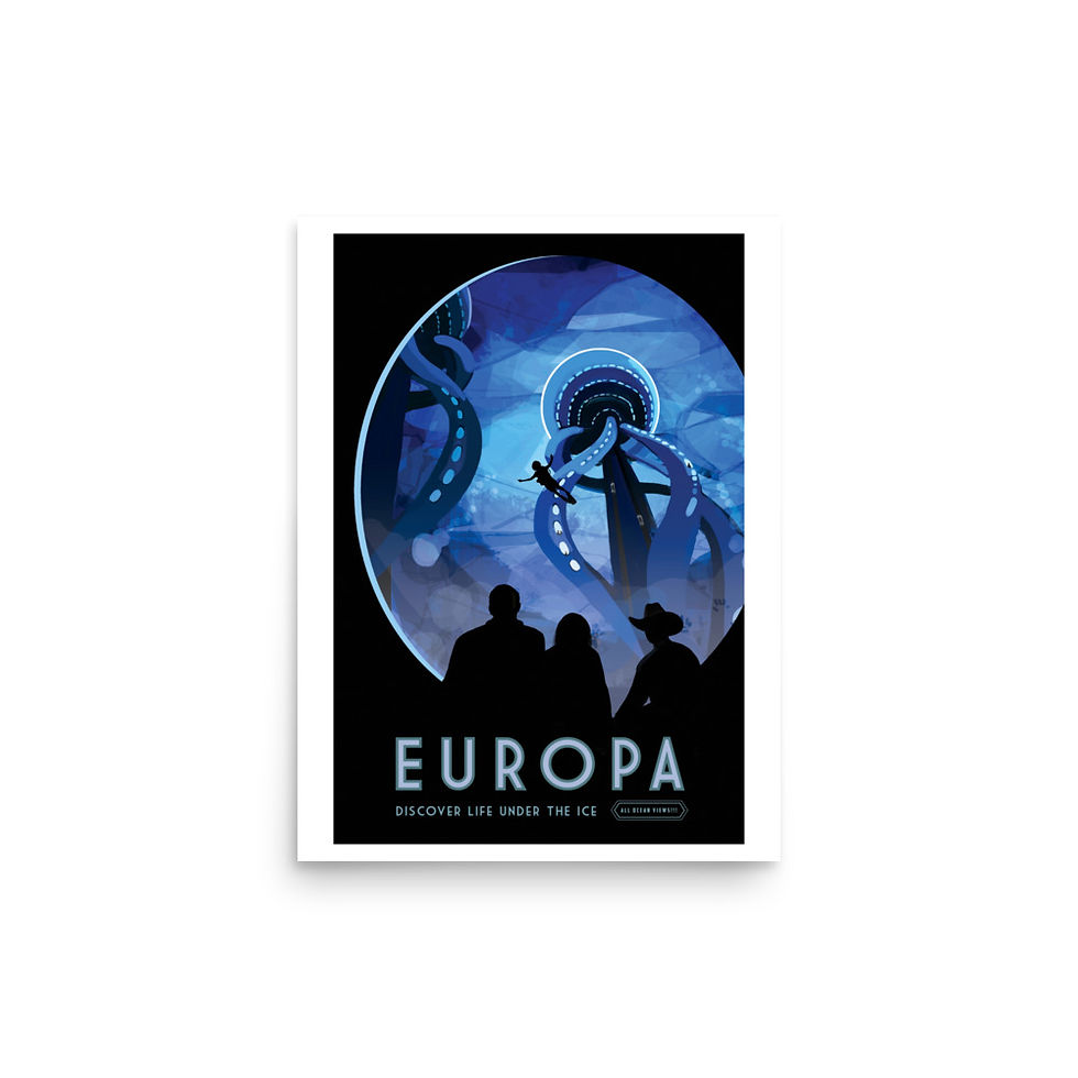Thumbnail: VISIONS OF THE FUTURE, Europa - Poster
