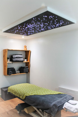 Our therapy room.Spot the star ceiling!
