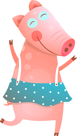 Cartoon Pig